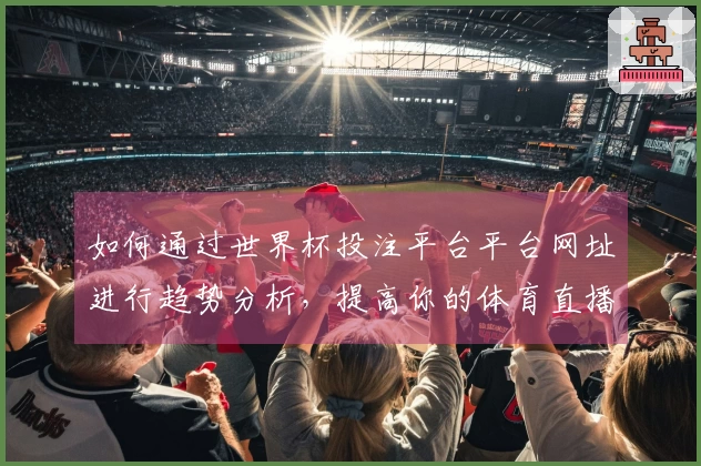 如何通过世界杯投注平台平台网址进行趋势分析，提高你的体育直播体验